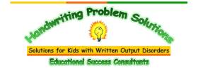 Handwriting Problem Solutions, LLC