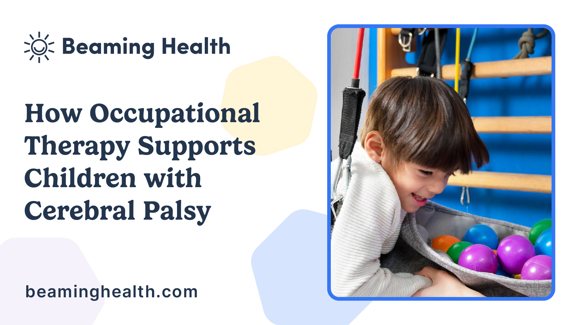 Occupational Therapy Supports Children with Cerebral Palsy for Greater ...