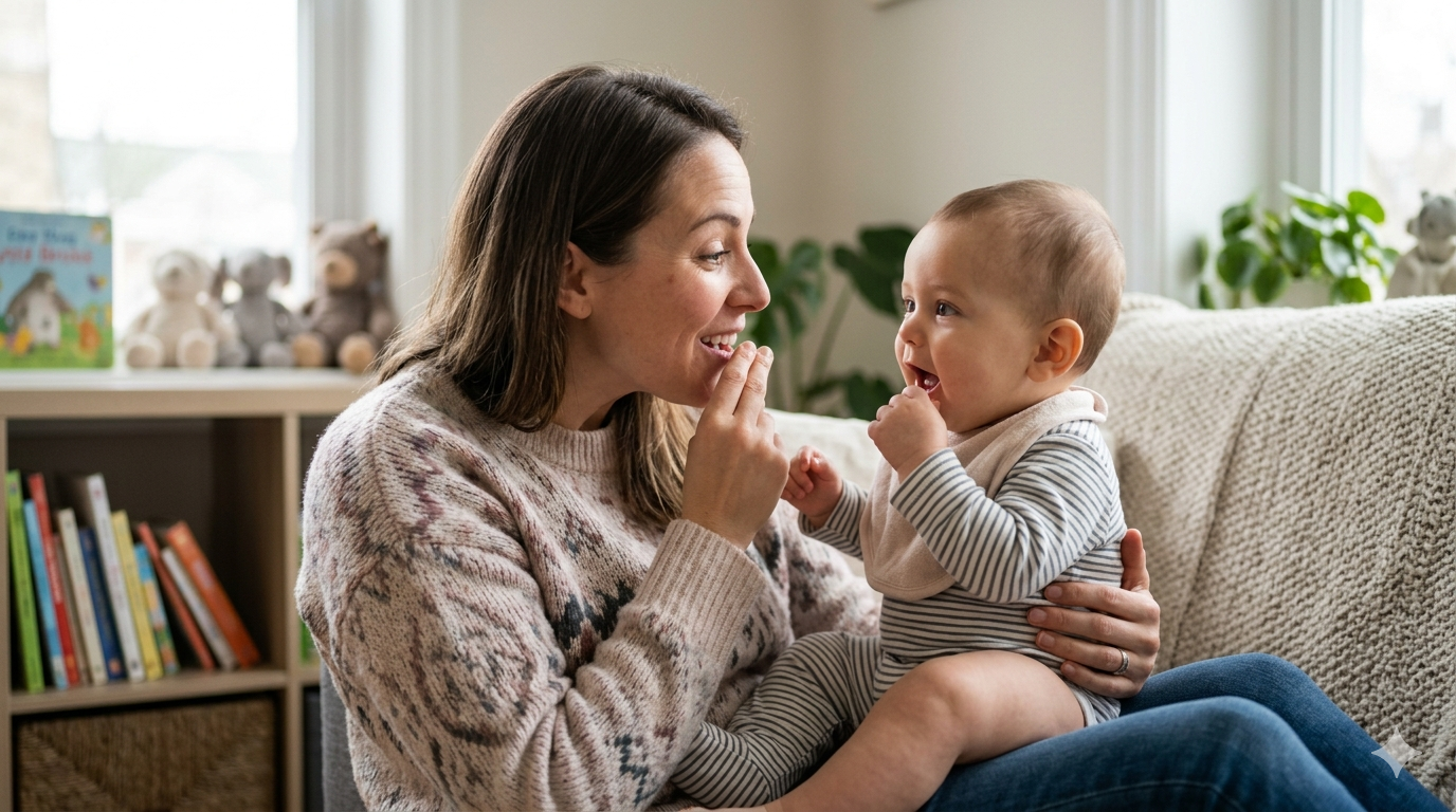 When Should My Baby Start Babbling? A Month-by-Month Guide