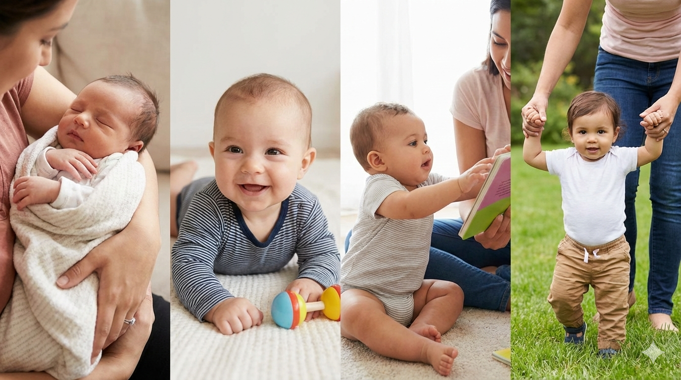 The Ultimate Guide to Baby’s First Year Developmental Milestones ...