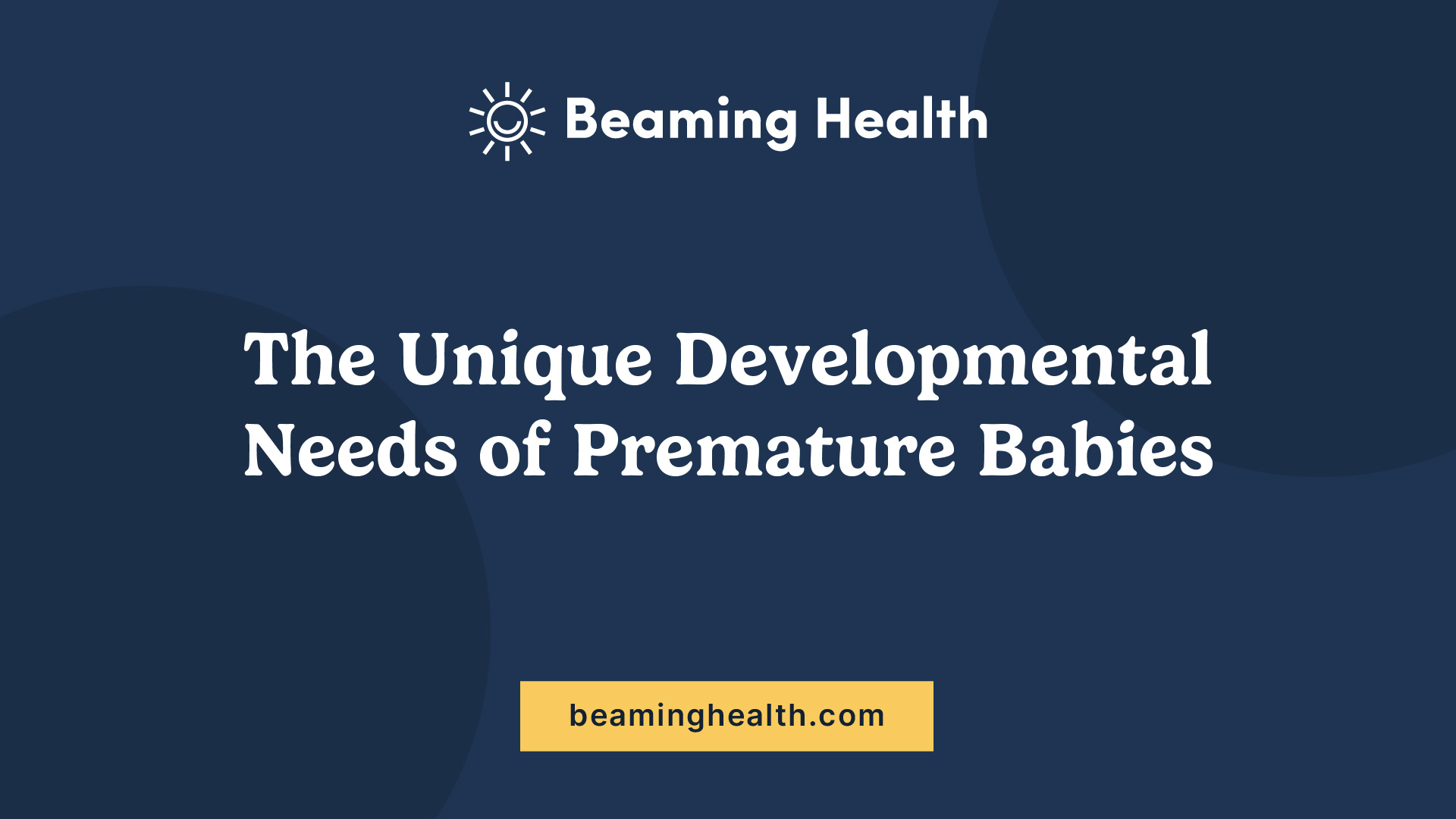 How Occupational Therapy Supports Development in Premature Infants ...